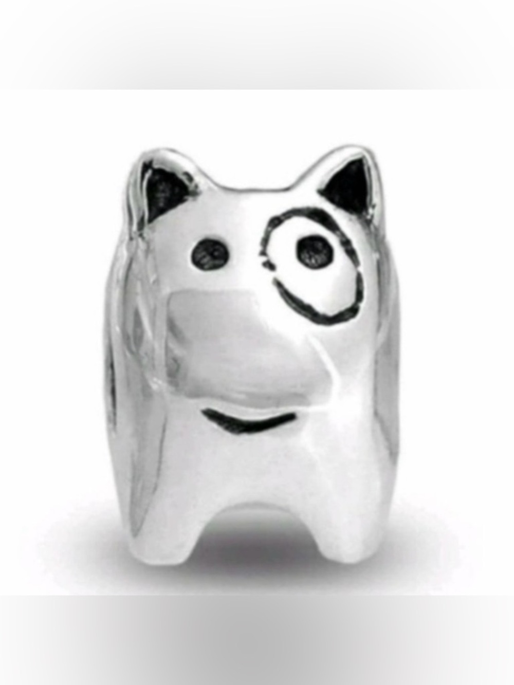 EUC! Pandora ALE 925 Spot the Dog Sterling Silver Charm Bead - Retired